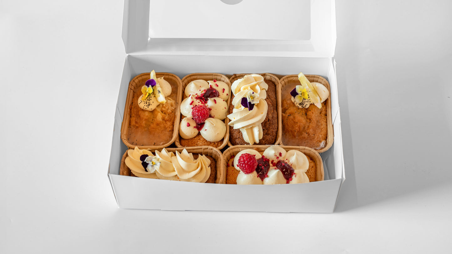 Box of 6 loaf cakes