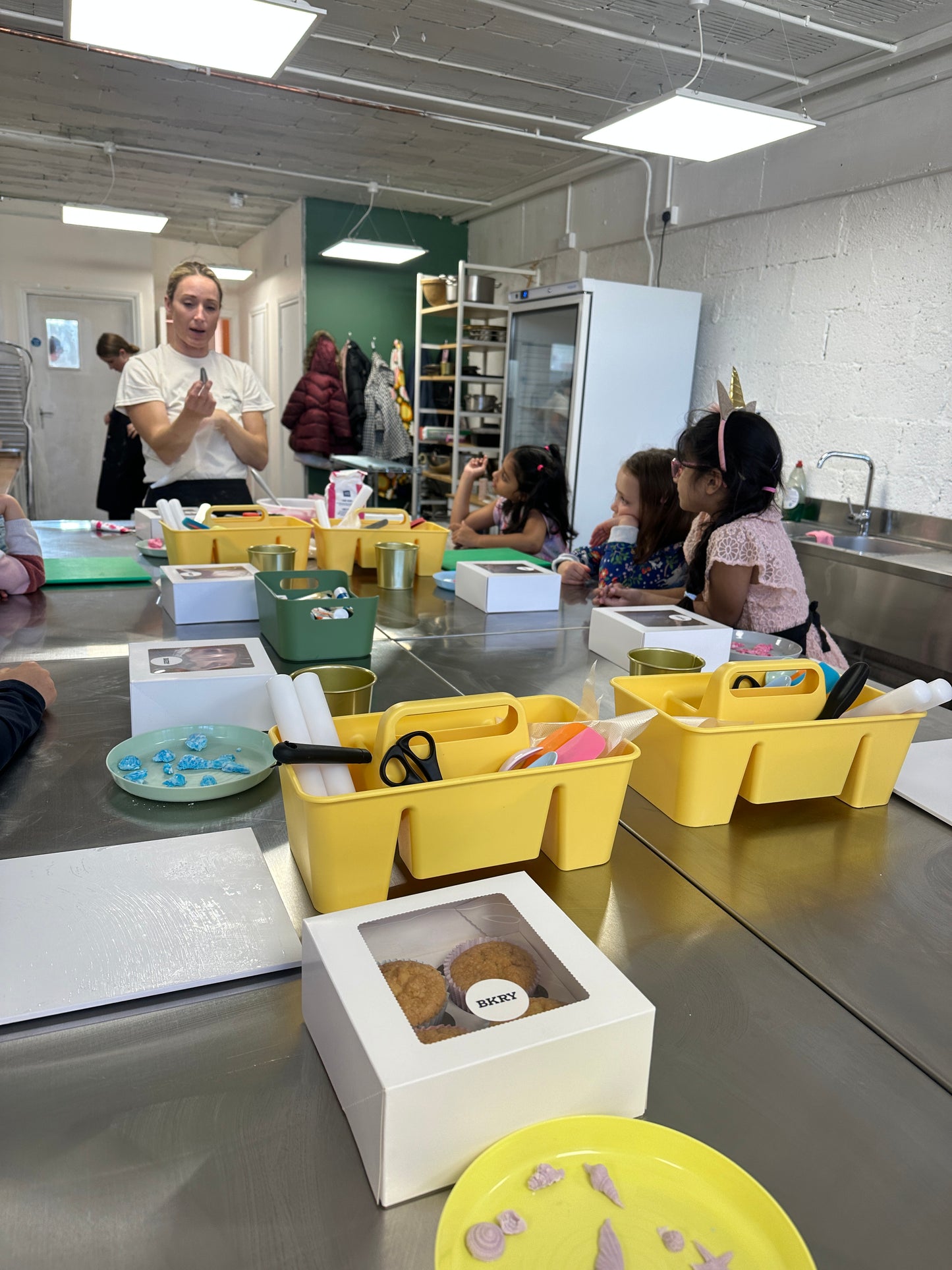 Children's Cupcake decorating party