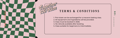 Ticket To Bake Voucher- French Macarons