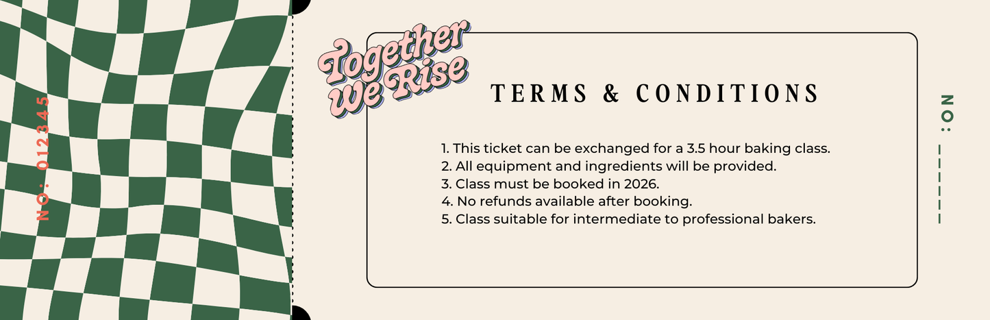 Ticket To Bake Voucher- Ultimate Party Cake Class