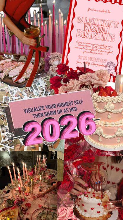 GALENTINE’S Visionboarding