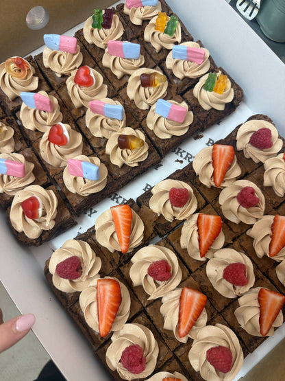 Loaded Brownie Bites