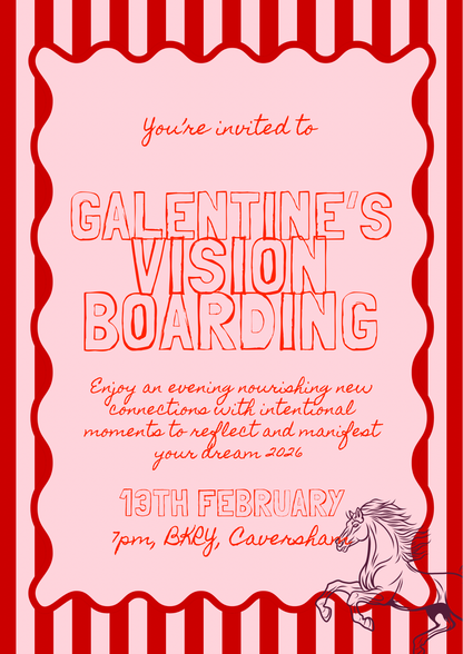 GALENTINE’S Visionboarding