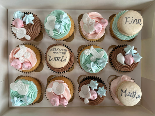 Baby Shower Cupcakes