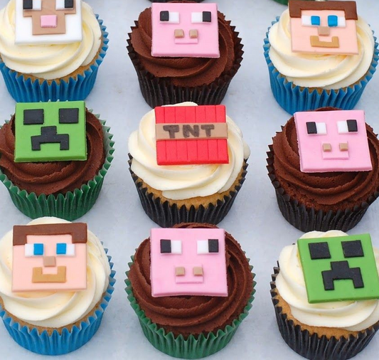 Children's Minecraft Cupcake Decorating Class 29th July