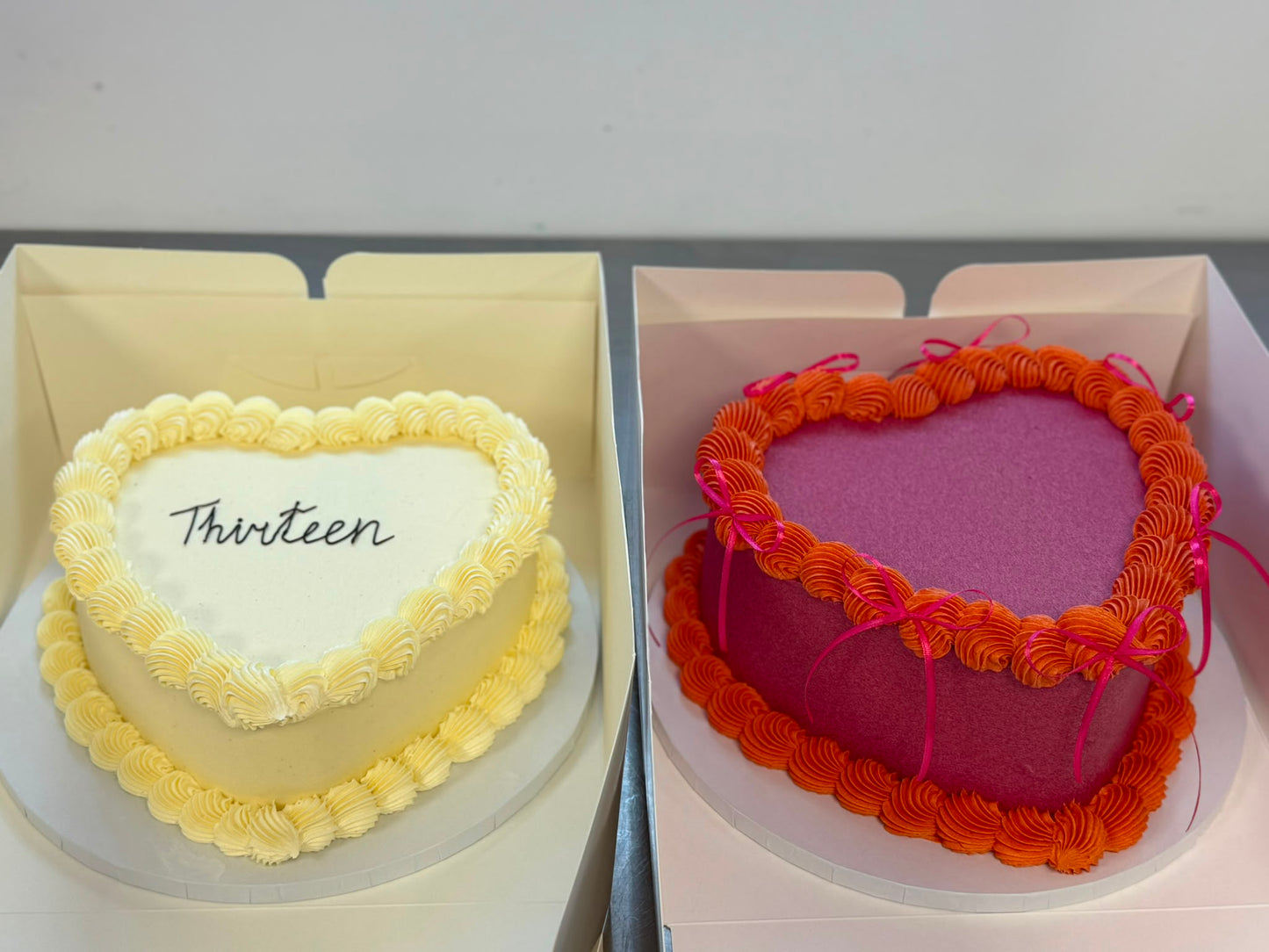The Vintage Heart Cake