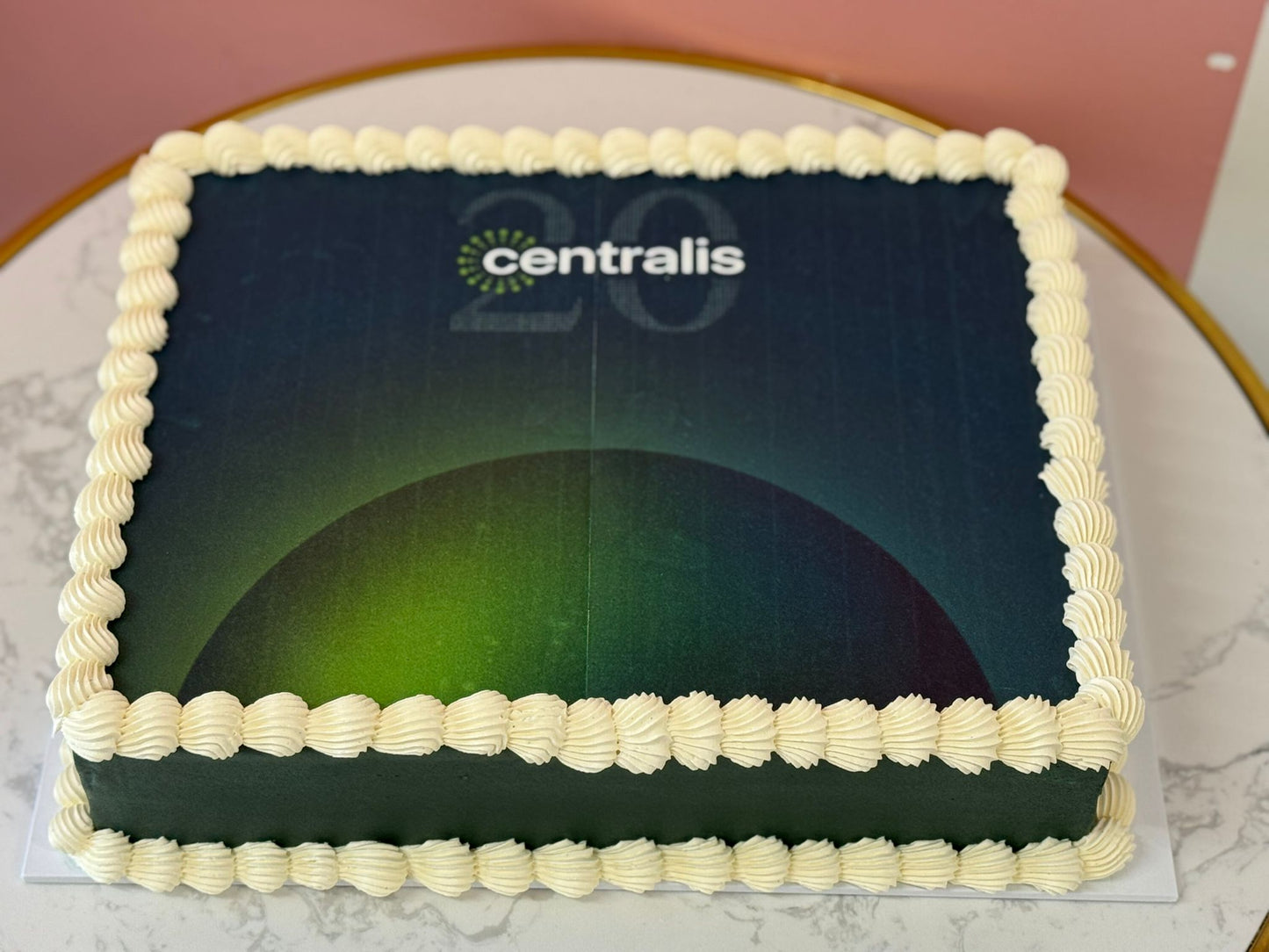 The Logo / Photo Cutting Cake