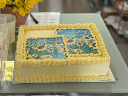 The Logo / Photo Cutting Cake- Free From