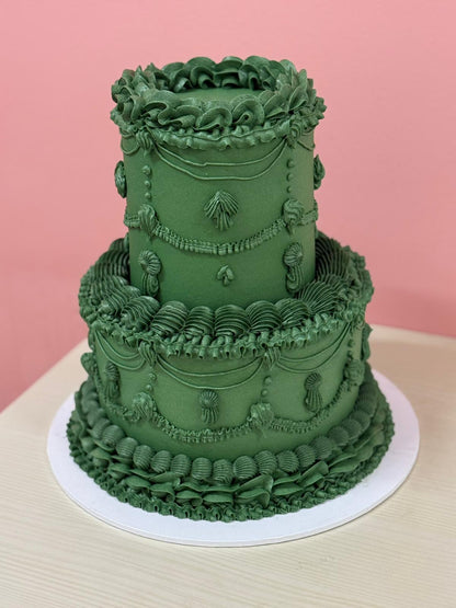 The Lambeth celebration cake in a bespoke colourway