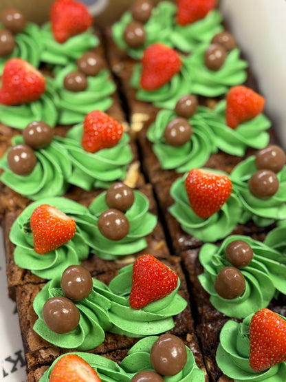 Brownie bites with sweet toppings from BKRY Reading