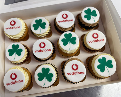 Branded Logo Cupcakes
