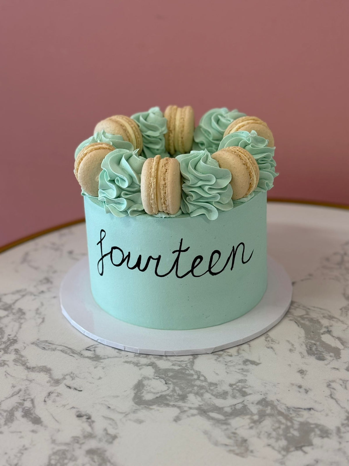 The Mac Crown Cake