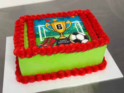 The Logo / Photo Cutting Cake